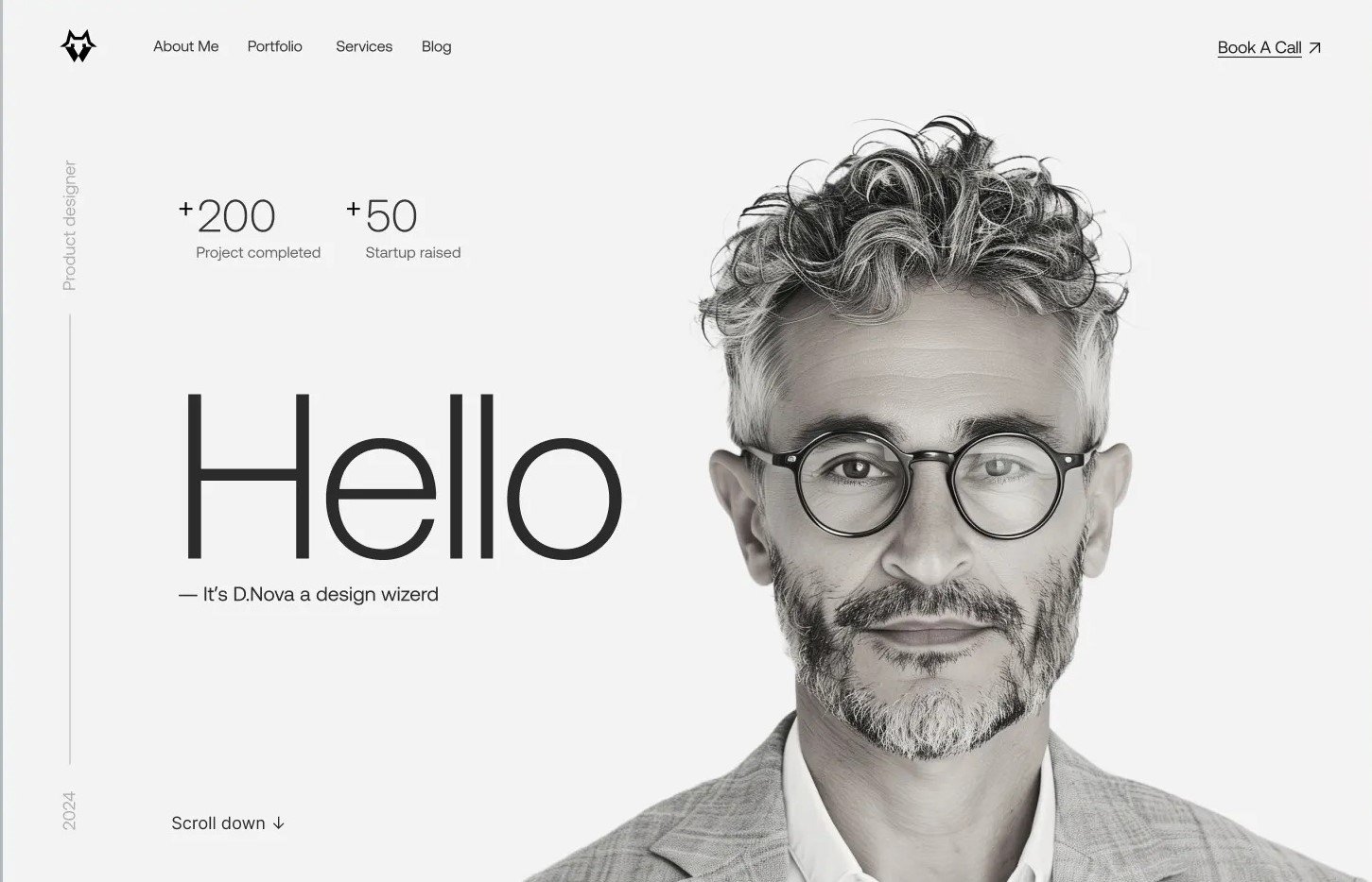 Premium Portfolio UI